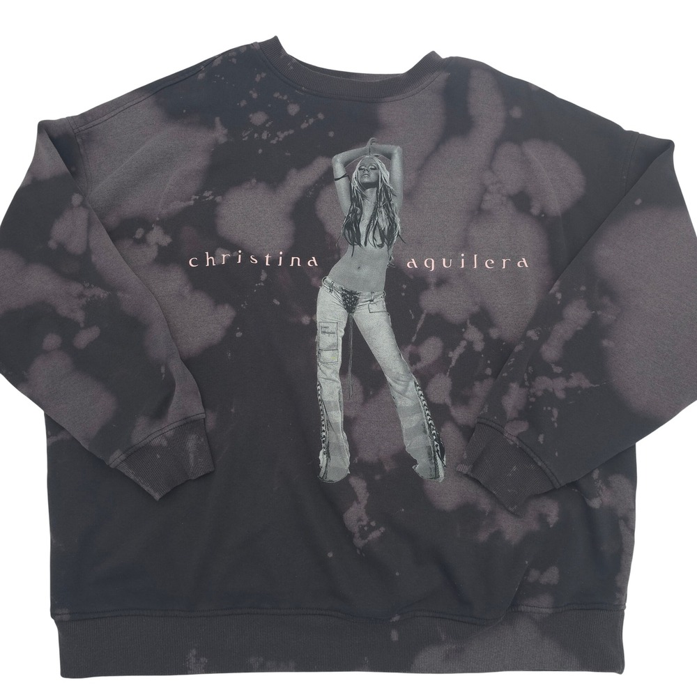H&M Divided Women Christina Aguilera Graphic Sweatshirt XL